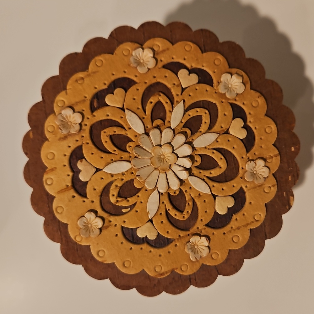 Carved Jewelry Box From Russia